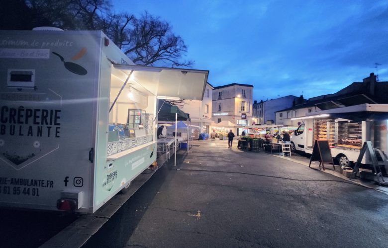 crêperie ambulante marché de l'Arsenal