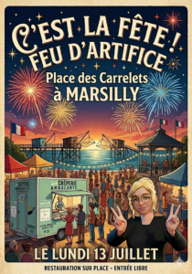 Feu-d'artifice Marsilly