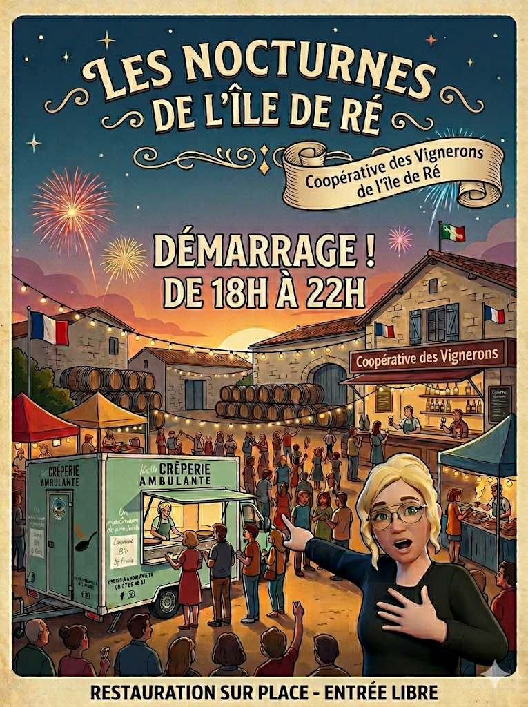 Les-Nocturnes des vignerons Ile de Ré